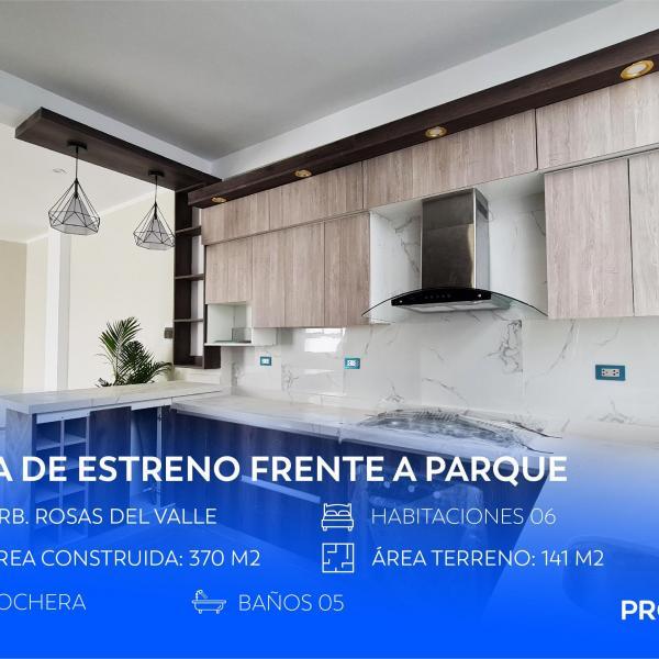 Hermosa Casa De Estreno En Esquina En Urb Rosas Del Valle Ref P Ce B