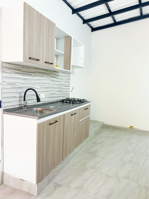 Apartamento de 2 alcobas en venta en Los Alpes, Bello, 45 m² · foto 4 de 8