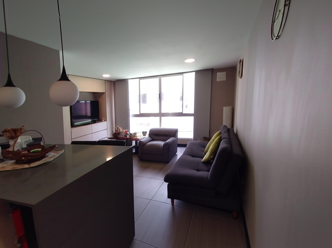 Apartamento de 1 alcoba en venta en El Cairo, Chía, 41 m² · foto 3 de 10