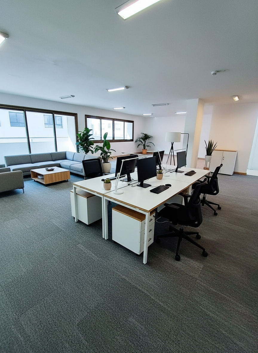 "Oficina y Cochera Premium en Edificio Corporativo - 80m²-Luminosa-Próxima al Puerto"