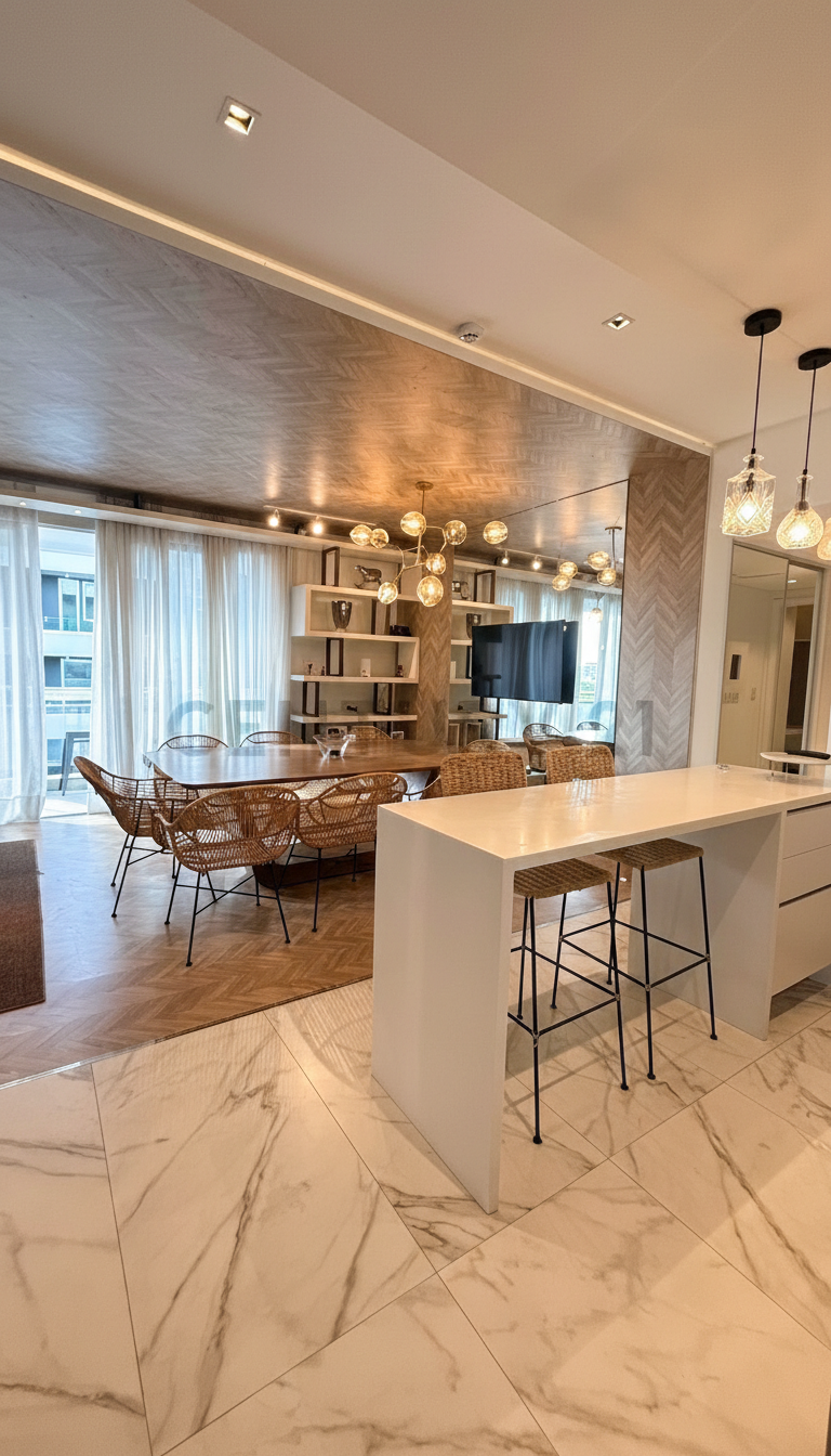 Exclusivo Departamento Amoblado de 2 Dormitorios en Alquiler en el Prestigioso Barrio Villa Morra, Asunción — foto 3