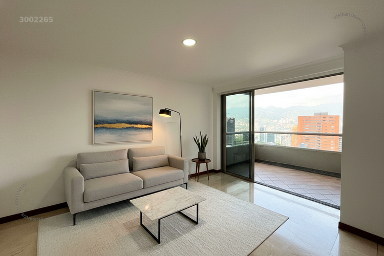 Apartamento de 3 alcobas en arriendo en Los Balsos, Medellín, 160 m² · foto 2 de 24