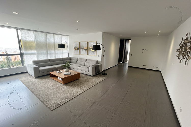 Apartamento de 3 alcobas en arriendo en Loma Del Esmeraldal, Envigado, 100 m² · foto 3 de 24