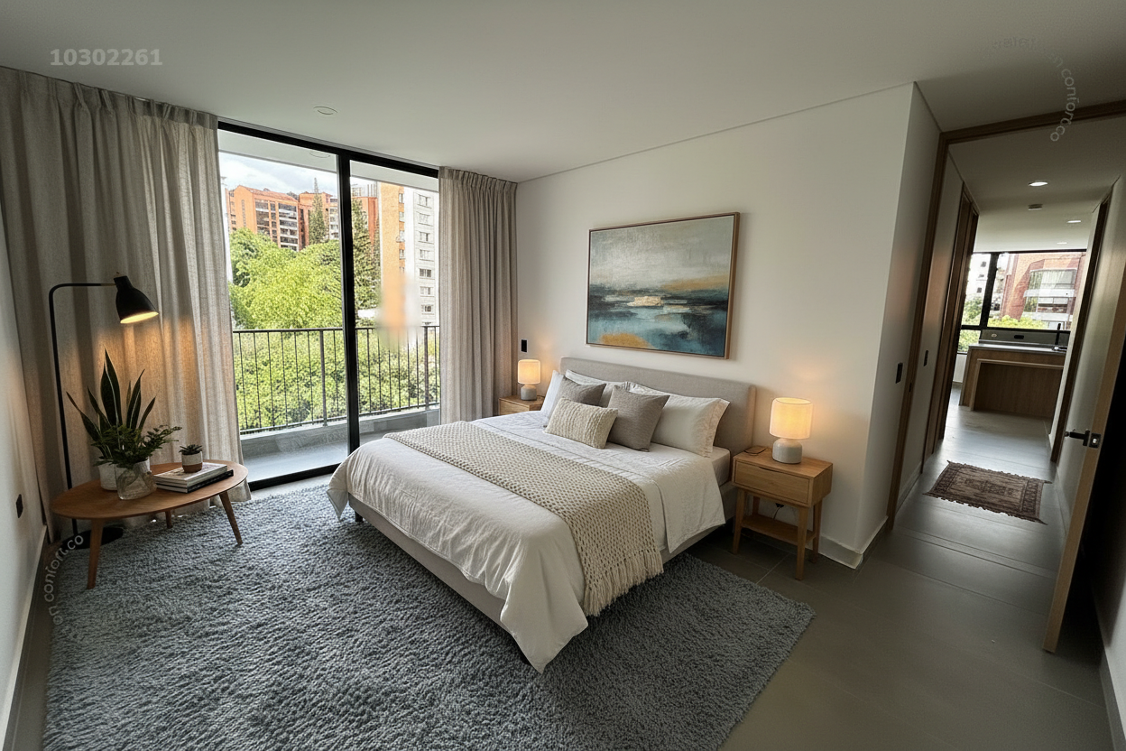 Apartamento en arriendo en Castropol, Medellín · foto 21 de 24