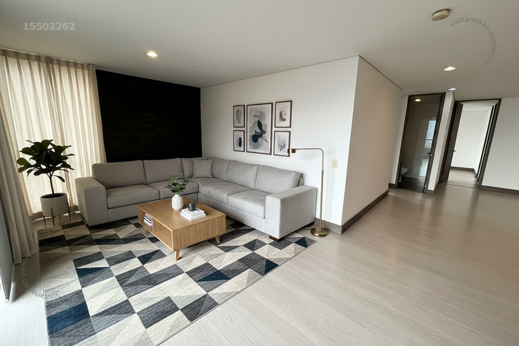 Apartamento de 3 alcobas en arriendo en Loma Del Esmeraldal, Envigado, 116 m² · foto 6 de 24