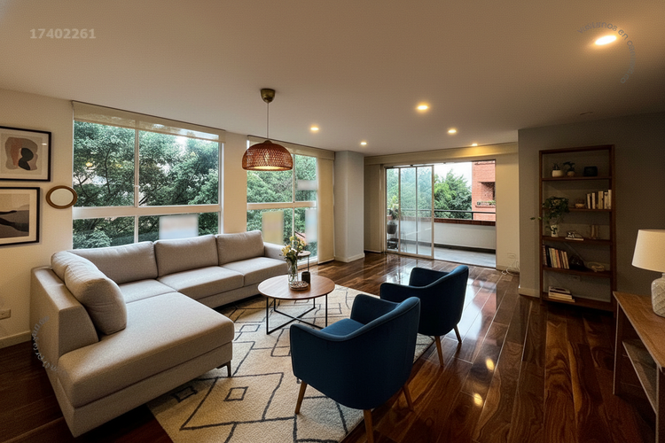 Apartamento de 3 alcobas en arriendo en Oviedo, Medellín, 120 m² · foto 5 de 24
