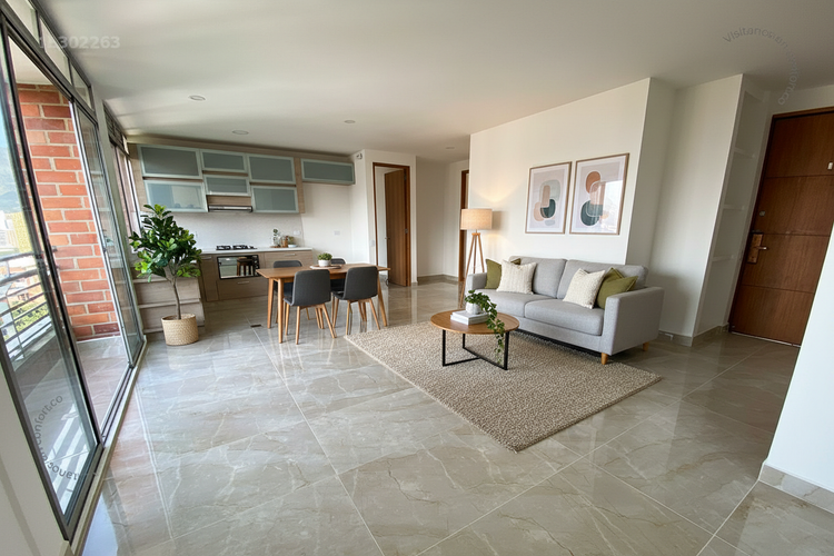 Apartamento de 3 alcobas en arriendo en Conquistadores, Medellín, 148 m² · foto 3 de 24