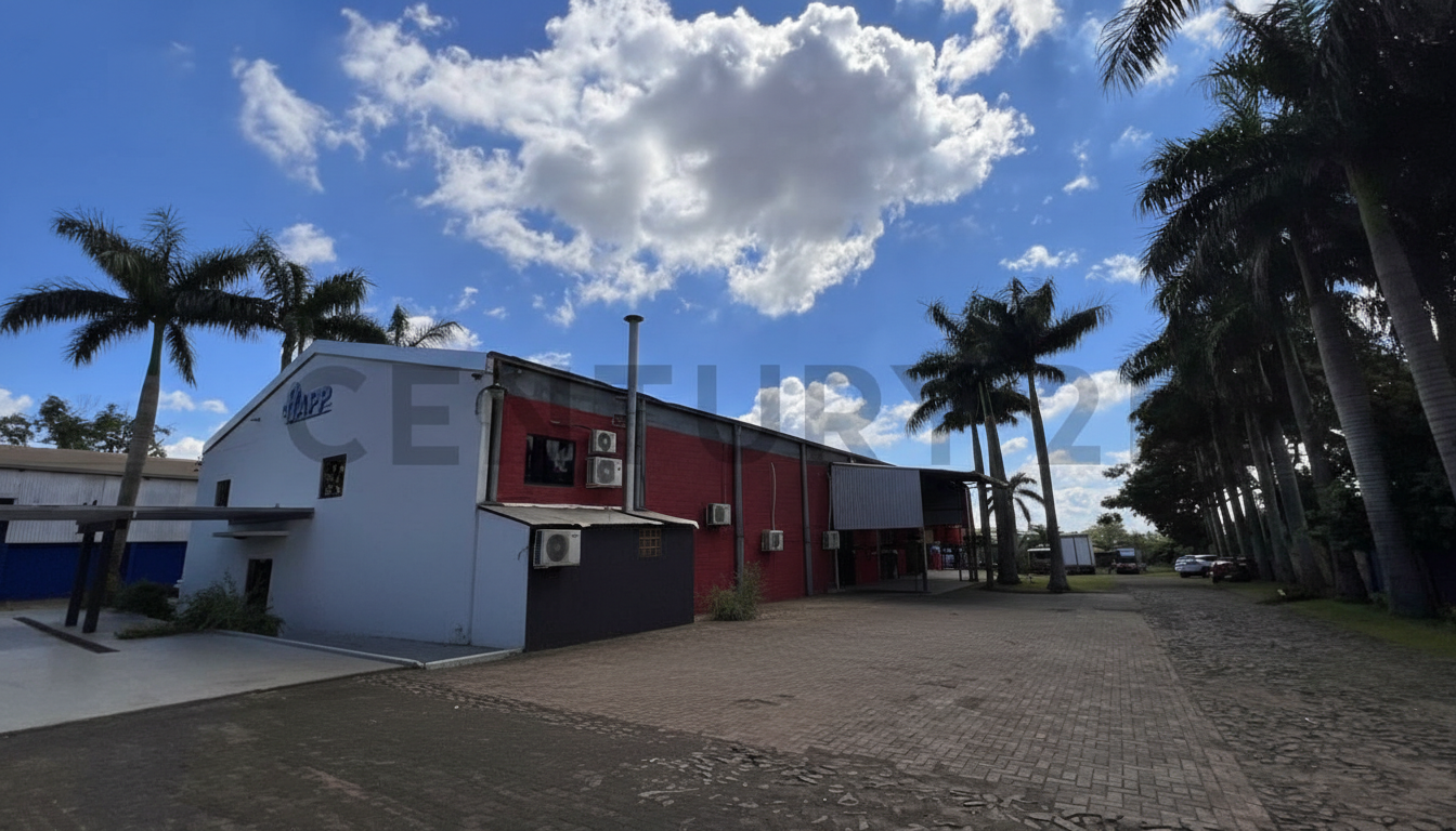 Imponente Depósito/Tinglado en Venta, Ciudad del Este, Alto Paraná. Ubicado estratégicamente en Km 11 Monday. Amplio terreno de 6.140 m² con 1.360 m² de construcción. Inversión US$ 1.500.000. — foto 2