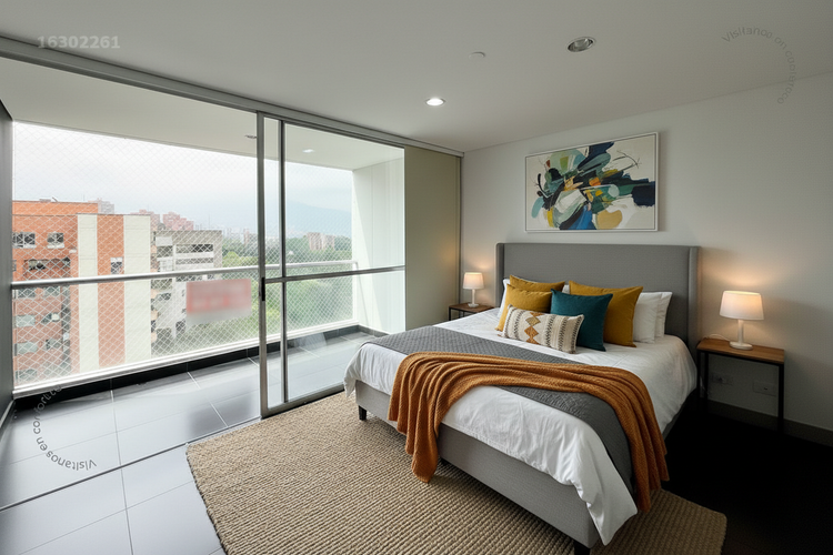 Apartamento de 2 alcobas en arriendo en Los Balsos, Medellín, 89 m² · foto 15 de 22