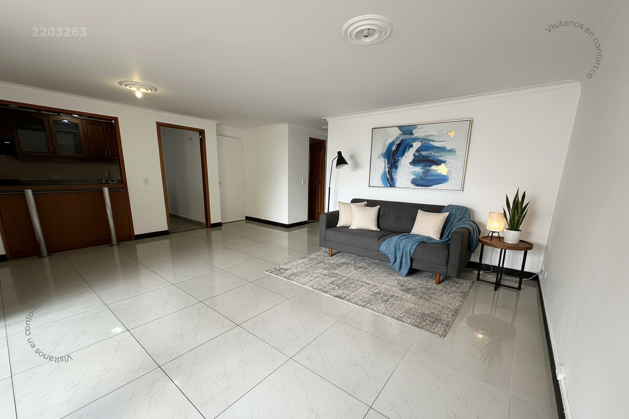 Apartamento en arriendo en Laureles, Medellín · foto 3 de 21