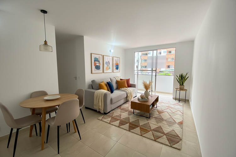 Apartamento de 3 alcobas en arriendo en Ciudad Del Río, Medellín, 72 m² · foto 5 de 24