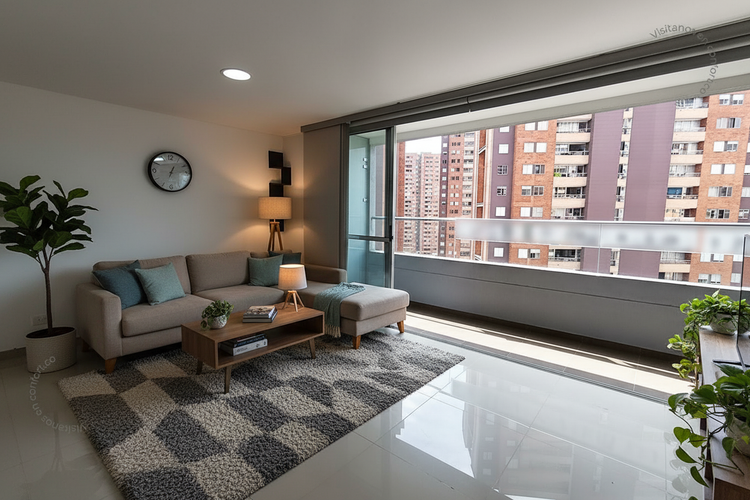 Apartamento de 3 alcobas en arriendo en San German, Medellín, 72 m² · foto 3 de 24