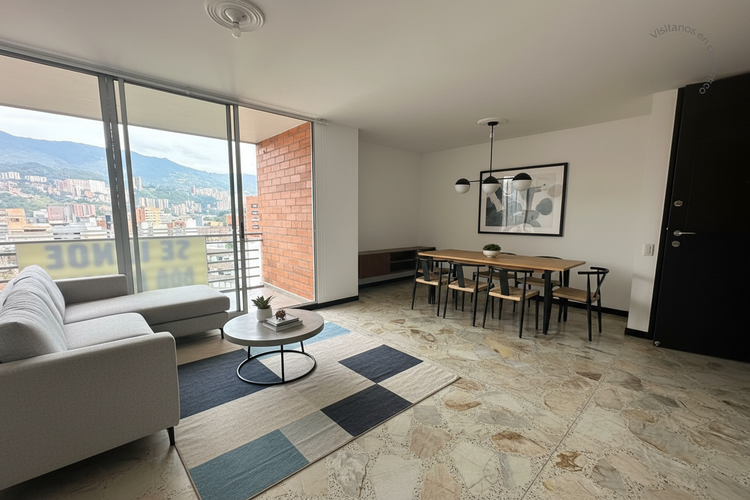 Apartamento de 3 alcobas en venta en Conquistadores, Medellín, 91 m² · foto 5 de 24