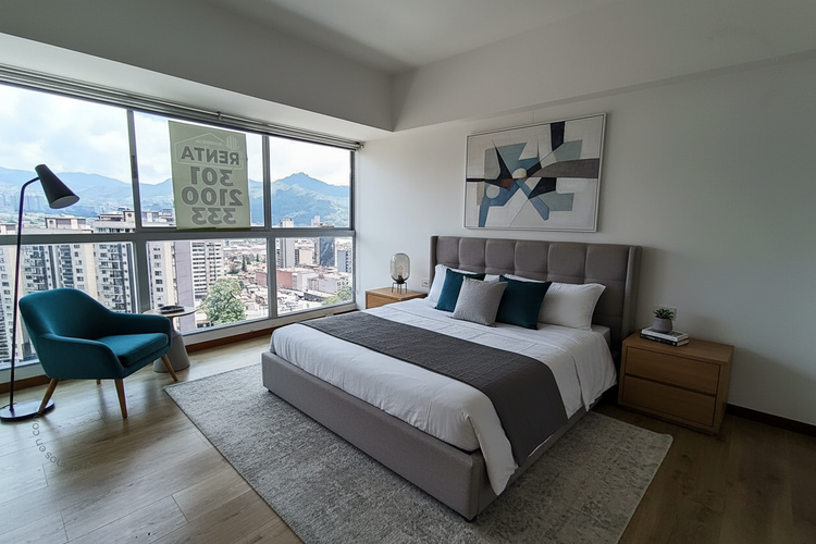Apartamento de 2 alcobas en venta en Los Alcazares, Sabaneta, 81 m² · foto 10 de 24
