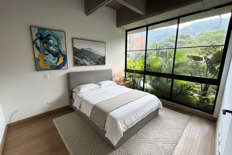 Apartamento de 2 alcobas en arriendo en Loma Del Escobero, Envigado, 69 m² · foto 17 de 22