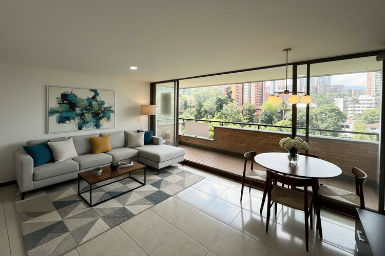 Apartamento de 3 alcobas en arriendo en Los Balsos, Medellín, 134 m² · foto 7 de 24
