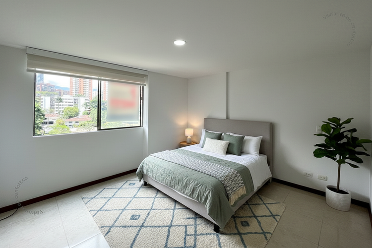 Apartamento de 3 alcobas en arriendo en Los Balsos, Medellín, 134 m² · foto 19 de 24