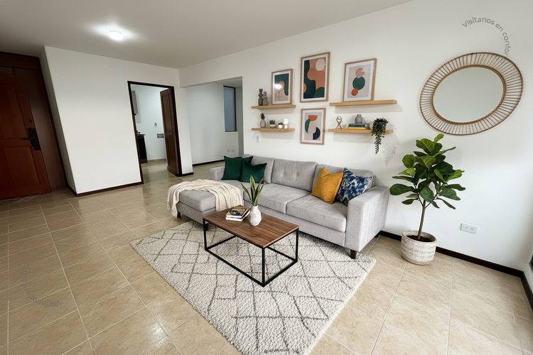 Apartamento de 3 alcobas en arriendo en Los Balsos, Medellín, 86 m² · foto 4 de 24