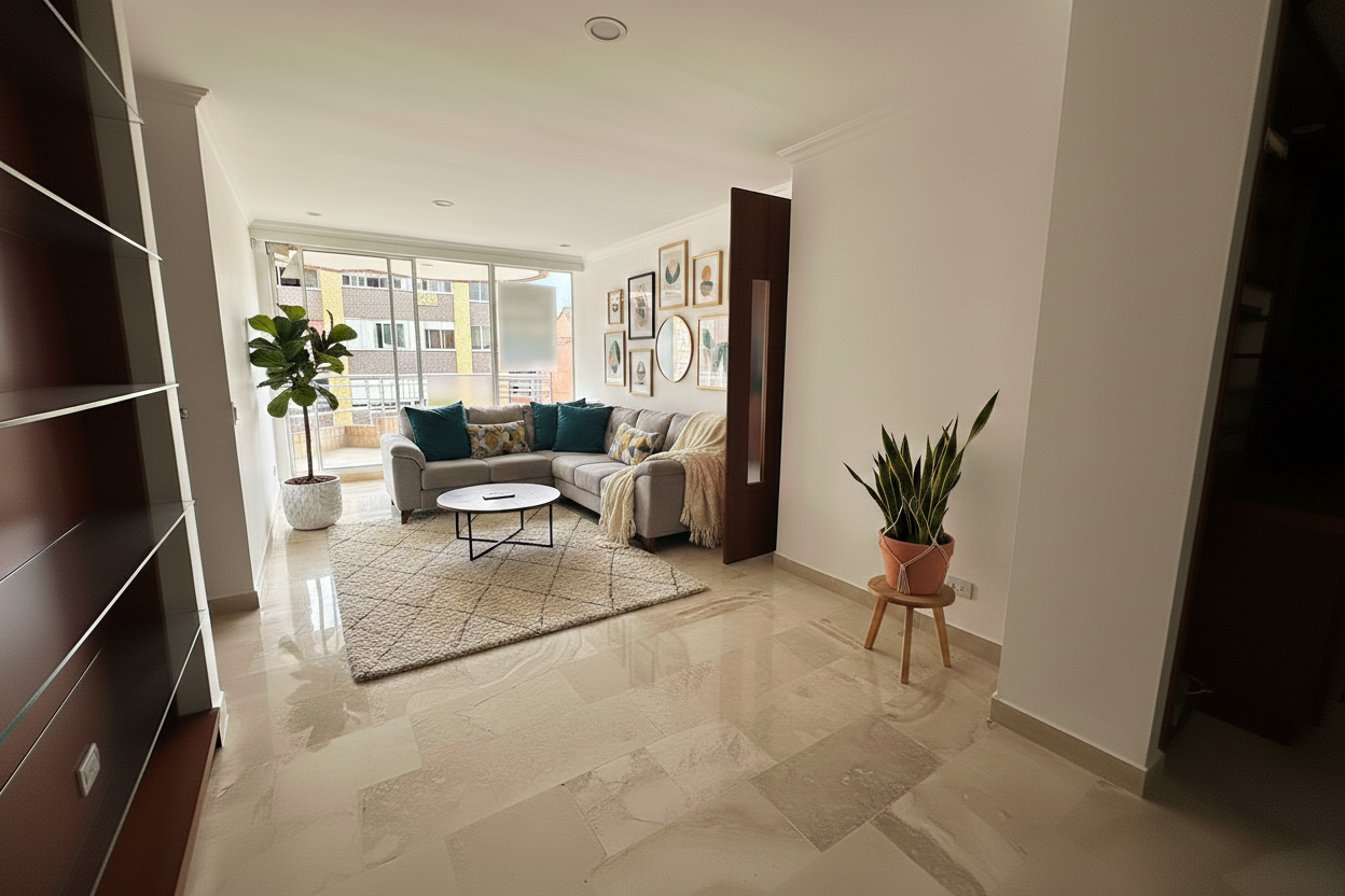 Apartamento en arriendo en Laureles, Medellín · foto 3 de 24