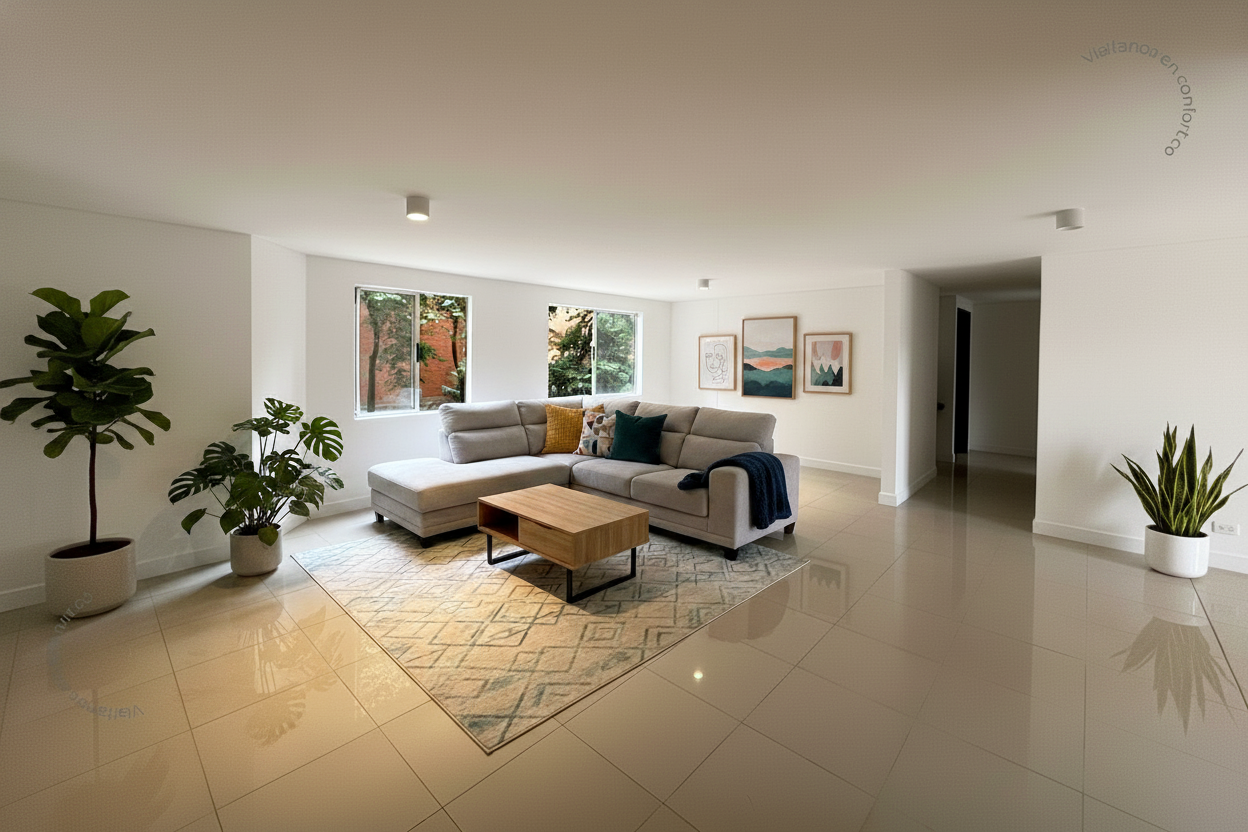 Apartamento en arriendo en Castropol, Medellín · foto 3 de 24