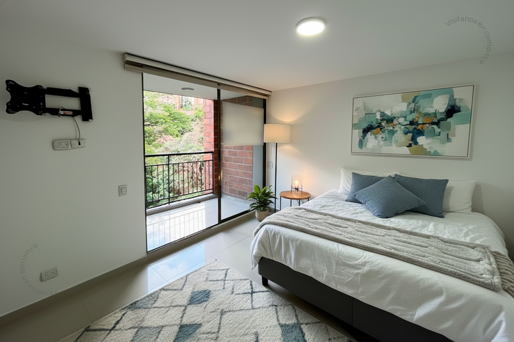 Apartamento de 3 alcobas en arriendo en Castropol, Medellín, 80 m² · foto 16 de 24