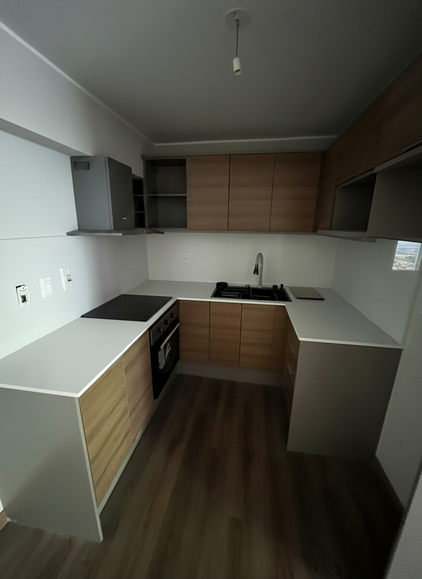 Vendo apartamento de 1 dormitorio en Pocitos, A ESTRENAR!! Amplias dimensiones - Widok 4