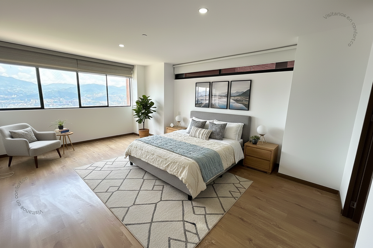 Apartamento de 3 alcobas en arriendo en Las Brujas, Envigado, 135 m² · foto 23 de 24