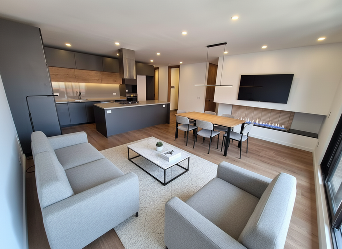 Apartamento de 3 alcobas en venta en Chicó Navarra, Bogotá, 147 m² · foto 3 de 24