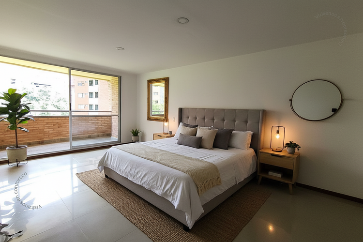 Apartamento de 3 alcobas en venta en Las Lomitas, Sabaneta, 111 m² · foto 12 de 24