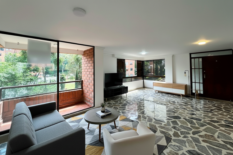 Apartamento de 3 alcobas en arriendo en Las Lomas No.2, Medellín, 143 m² · foto 5 de 24