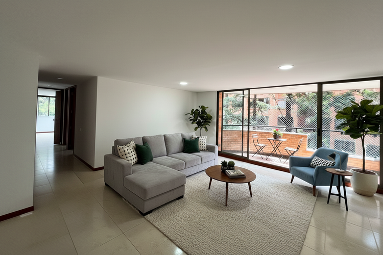Apartamento en arriendo en Los Balsos, Medellín · foto 6 de 24