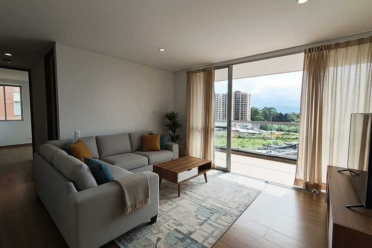 Apartamento de 2 alcobas en venta en Llano Grande, Rionegro, 64 m² · foto 5 de 22