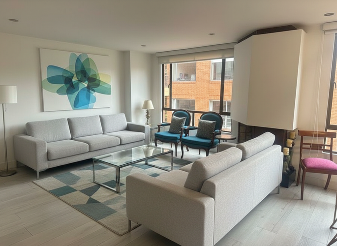Apartamento de 3 alcobas en venta en Santa Barbara Occidental, Bogotá, 170 m² · foto 3 de 17
