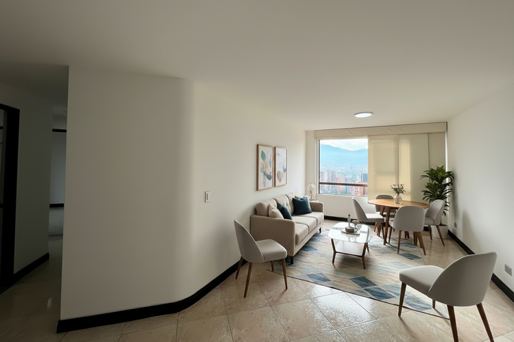Apartamento de 3 alcobas en arriendo en Castropol, Medellín, 82 m² · foto 4 de 24