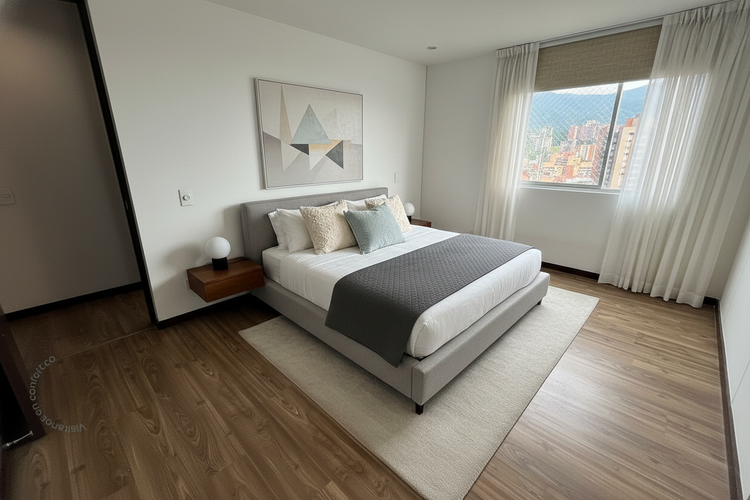Apartamento de 3 alcobas en arriendo en Loma Del Esmeraldal, Envigado, 100 m² · foto 16 de 24