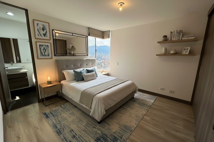 Apartamento de 2 alcobas en arriendo en Loma Del Esmeraldal, Envigado, 70 m² · foto 18 de 24