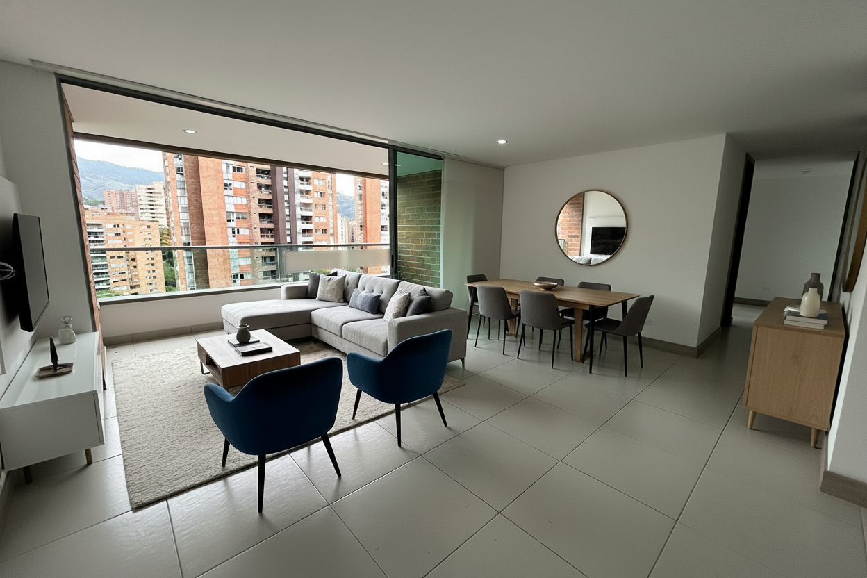 Apartamento en arriendo en Cumbres, Envigado · foto 2 de 24