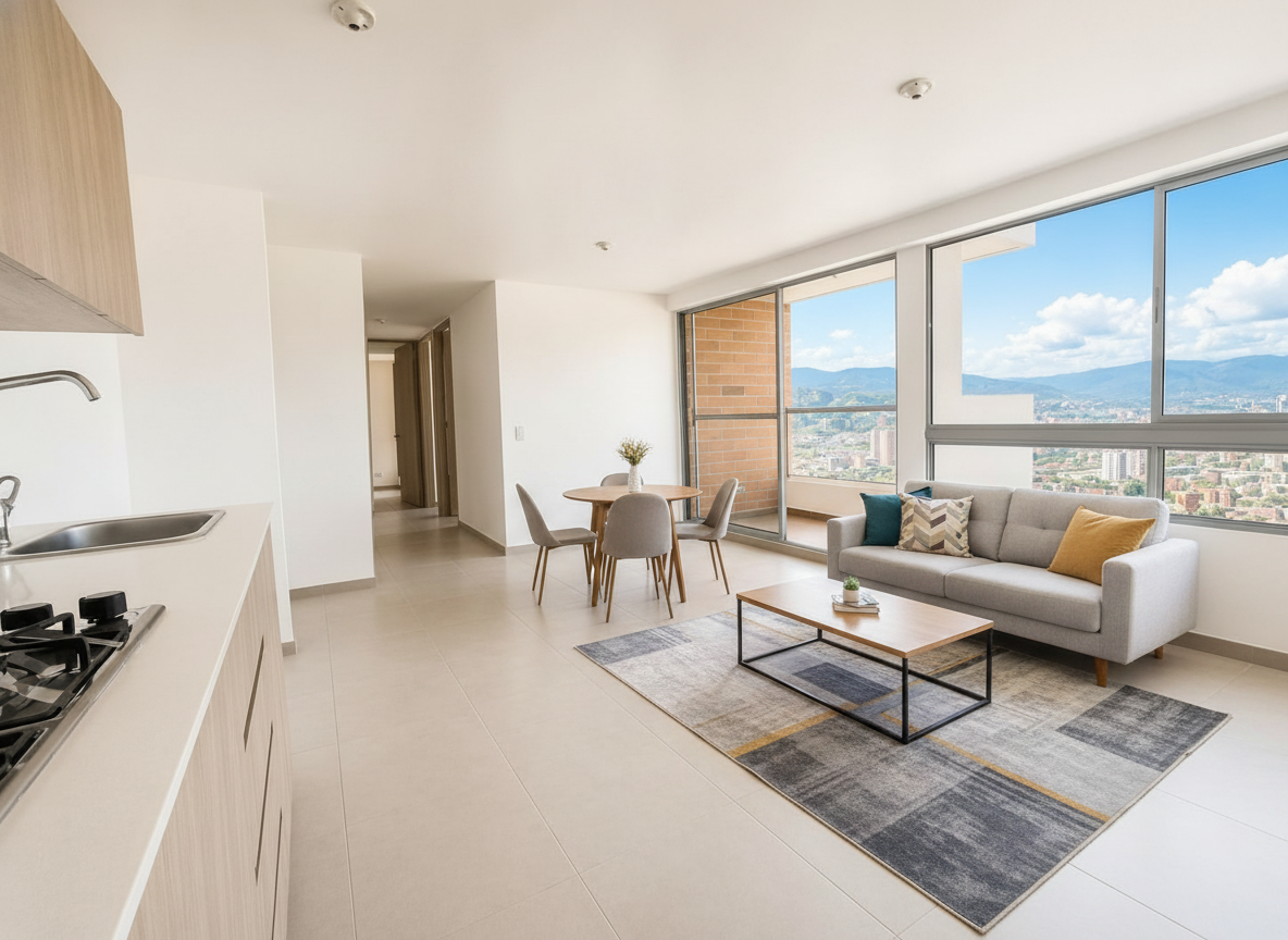 Apartamento en venta en La Cuenca, Envigado · foto 4 de 17