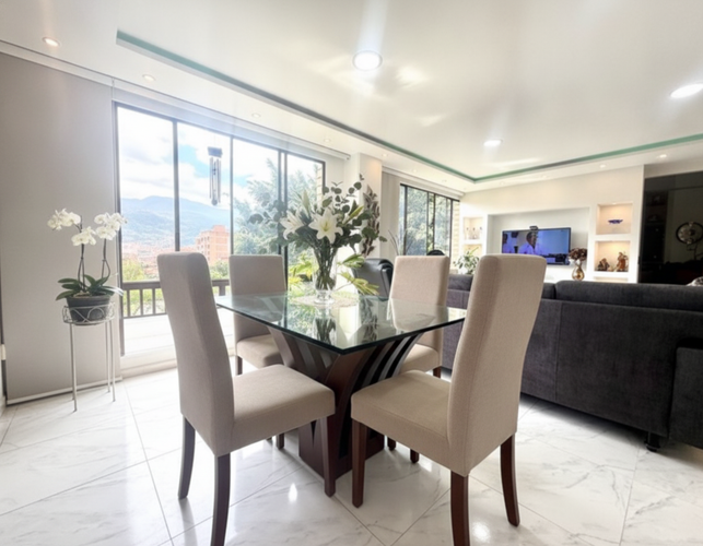 Apartamento de 3 alcobas en venta en Conquistadores, Medellín, 137 m² · foto 4 de 15