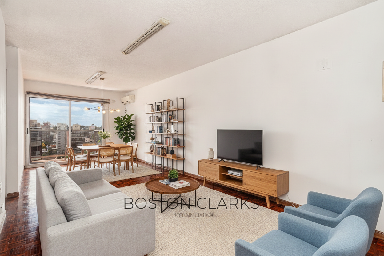 APARTAMENTO DE 2 DORMITORIOS EN ALQUILER EN POCITOS
