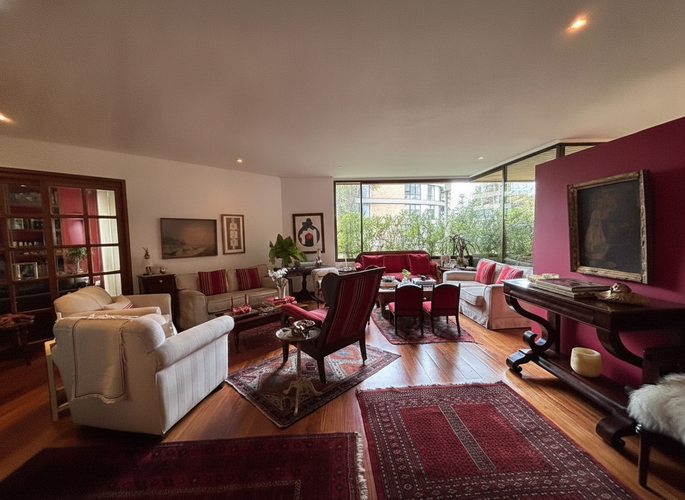 Apartamento de 3 alcobas en venta en Los Rosales, Bogotá, 251 m² · foto 1 de 23