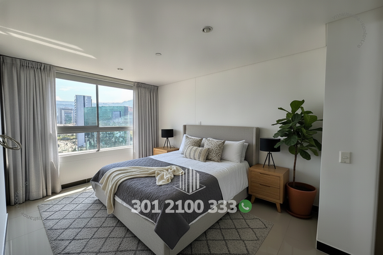 Apartamento de 3 alcobas en arriendo en Santa Maria De Los Angeles, Medellín, 137 m² · foto 13 de 24