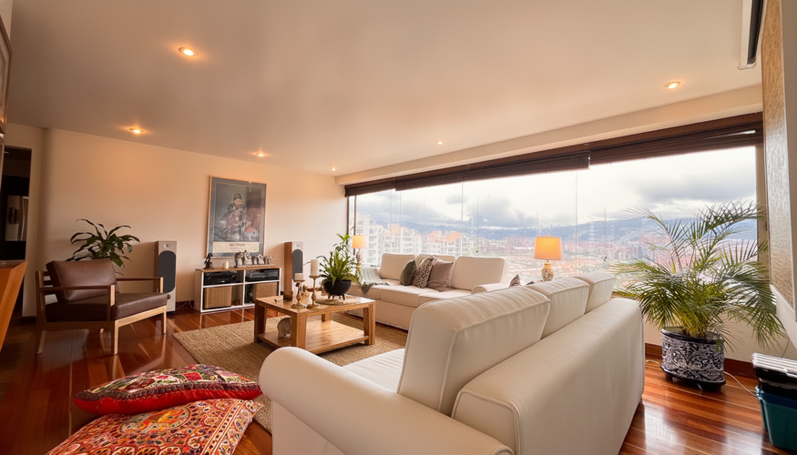 Apartamento de 4 alcobas en arriendo en Cerros De Suba, Bogotá, 206 m² · foto 2 de 24