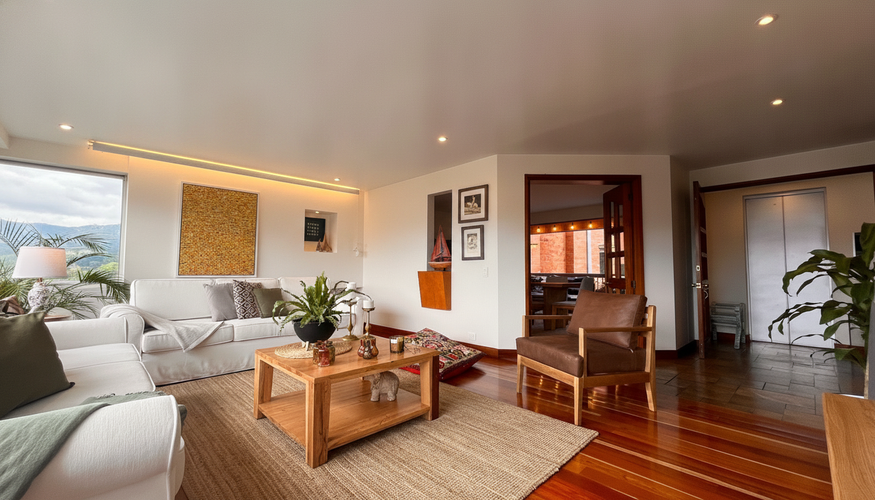 Apartamento de 4 alcobas en arriendo en Cerros De Suba, Bogotá, 206 m² · foto 3 de 24
