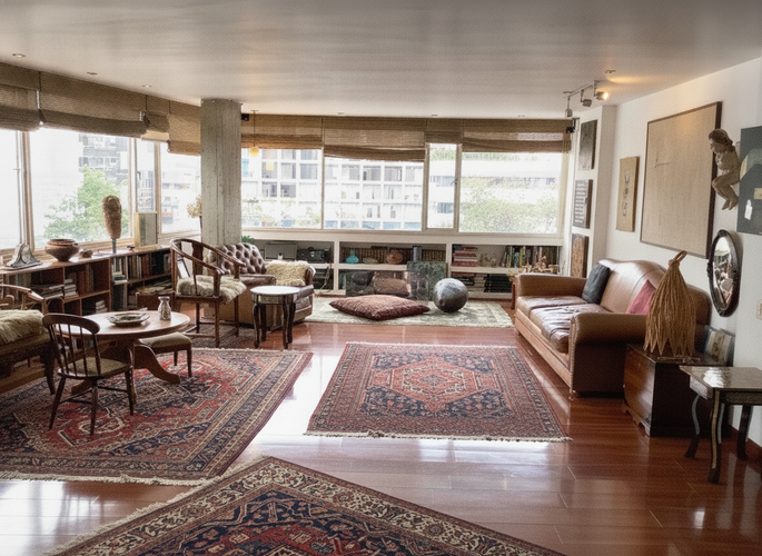 Apartamento de 3 alcobas en venta en Los Rosales, Bogotá, 182 m² · foto 1 de 12