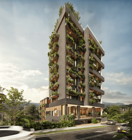 Apartamento de 1 alcoba en venta en La Linde, Medellín, 32 m² · foto 2 de 24