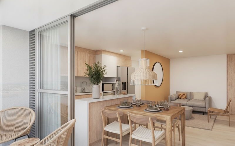 Apartamento de 3 alcobas en venta en San Rafael, Sabaneta, 63 m² · foto 2 de 9