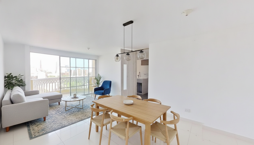 Apartamento de 3 alcobas en venta en Boston, Barranquilla, 88 m² · foto 3 de 16