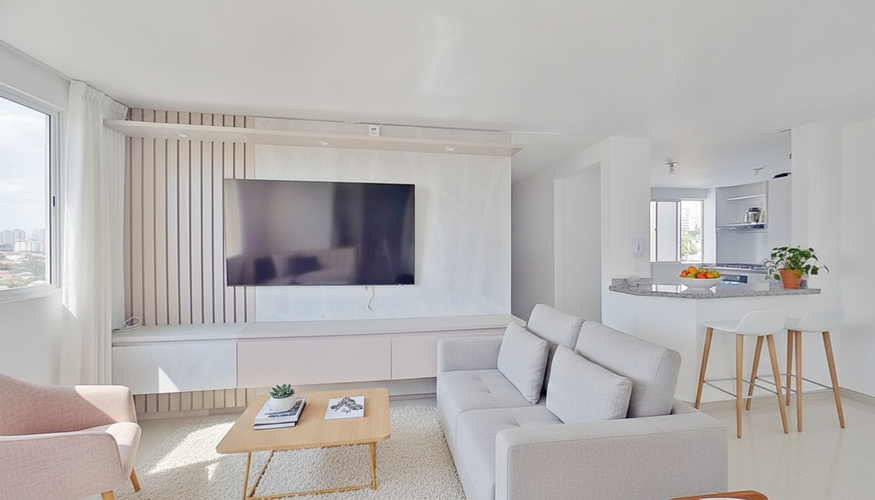 Apartamento de 3 alcobas en venta en La Concepcion, Barranquilla, 97 m² · foto 1 de 9