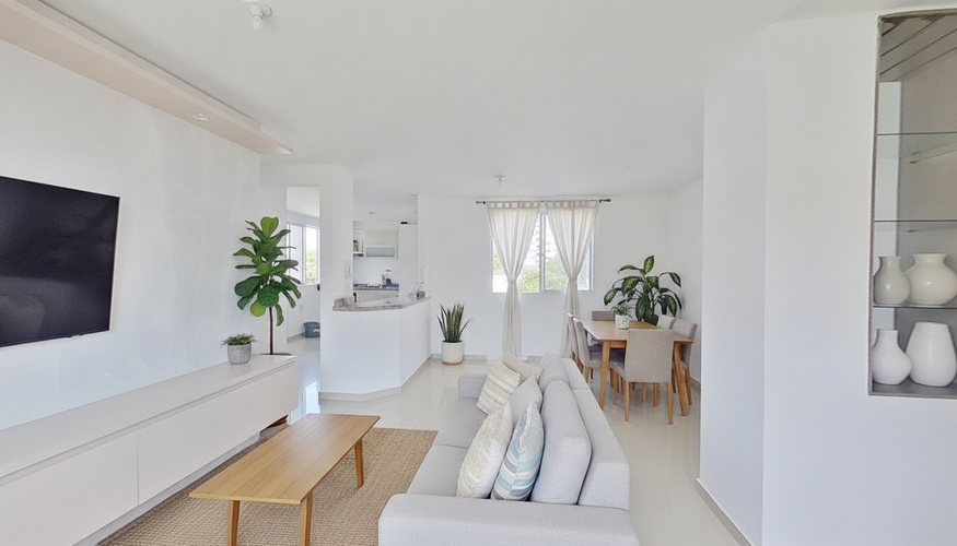 Apartamento de 3 alcobas en venta en La Concepcion, Barranquilla, 97 m² · foto 2 de 9